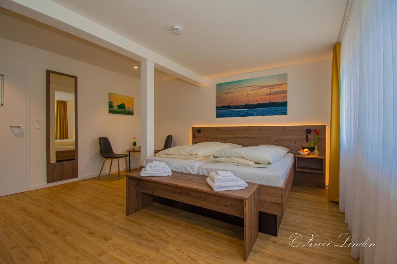 Hotel Zwei Linden - Links Der Elbe - Niedersachsen Balje 外观 照片