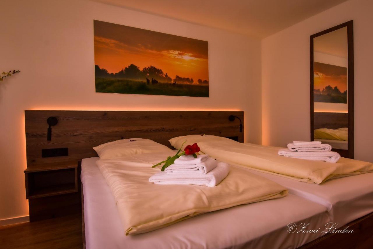 Hotel Zwei Linden - Links Der Elbe - Niedersachsen Balje 外观 照片