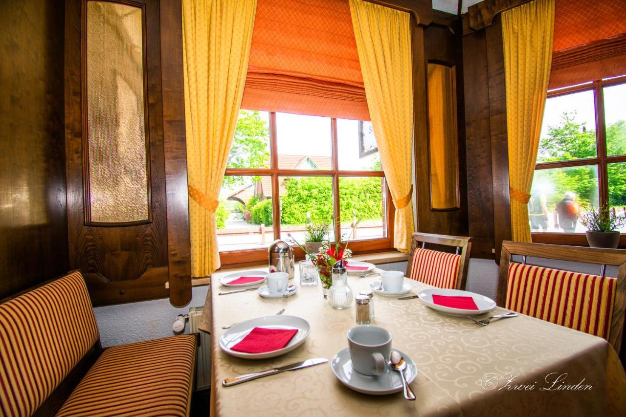 Hotel Zwei Linden - Links Der Elbe - Niedersachsen Balje 外观 照片