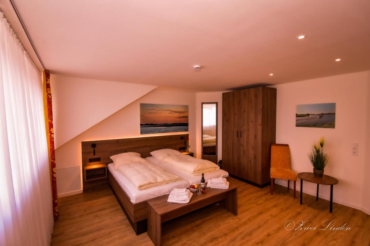 Hotel Zwei Linden - Links Der Elbe - Niedersachsen Balje 外观 照片