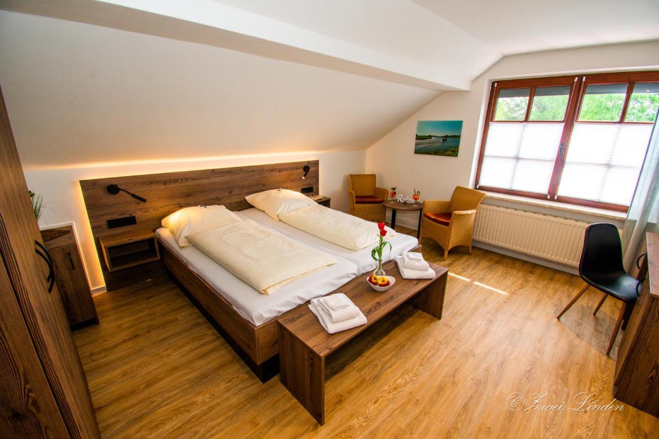 Hotel Zwei Linden - Links Der Elbe - Niedersachsen Balje 外观 照片