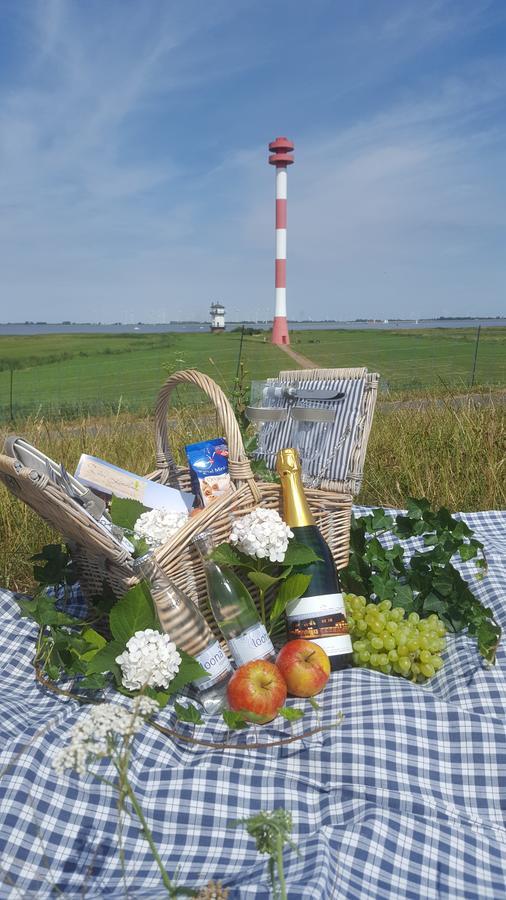 Hotel Zwei Linden - Links Der Elbe - Niedersachsen Balje 外观 照片